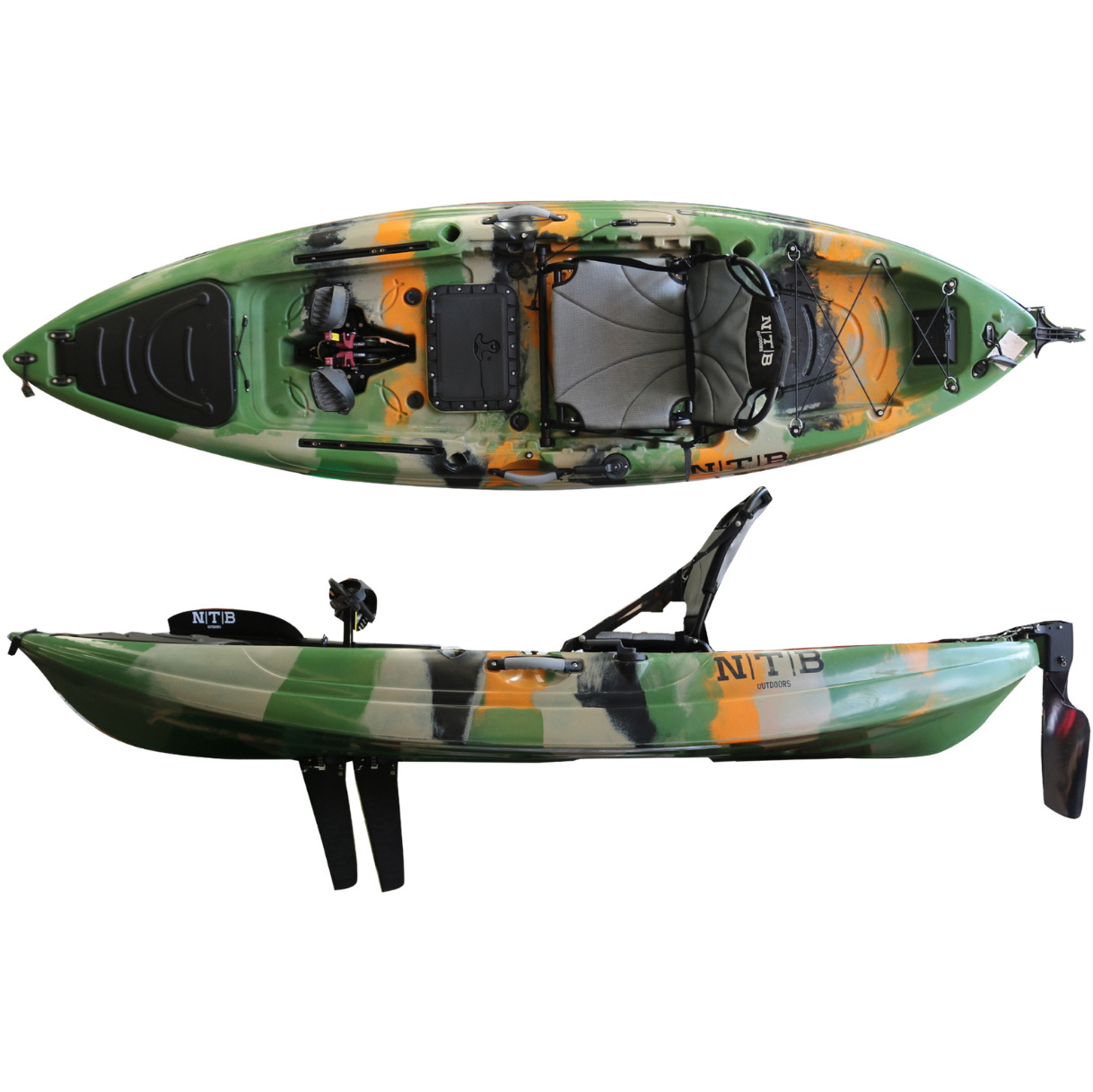 2026 NTB Outdoors Tempest Pedal Fishing Kayak 9ft 4